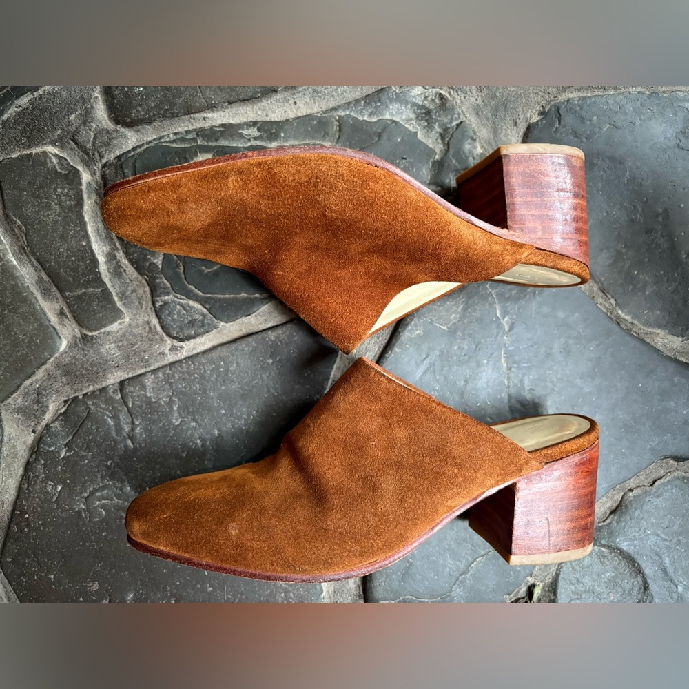 Nisolo - All Day Heeled Suede Mule - Picture 6 of 13